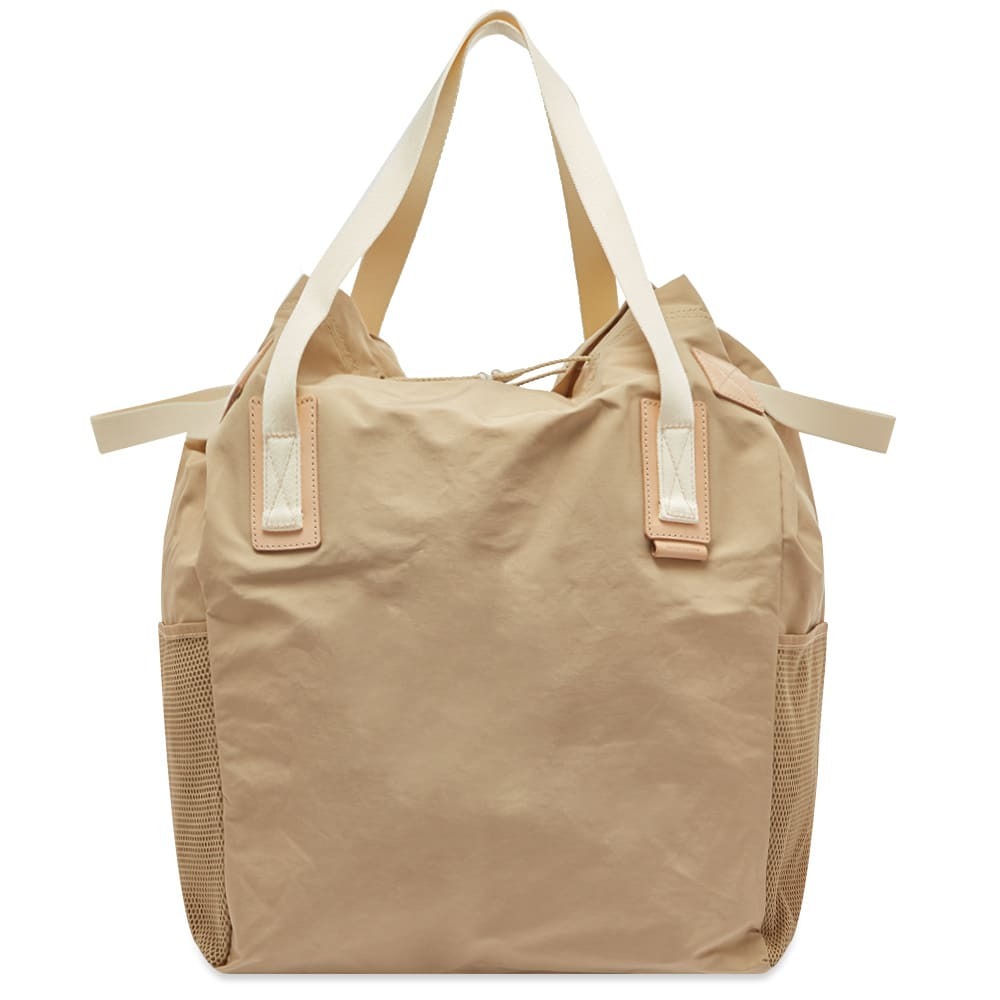 Hender Scheme Men's Functional Tote Bag in Beige Hender Scheme