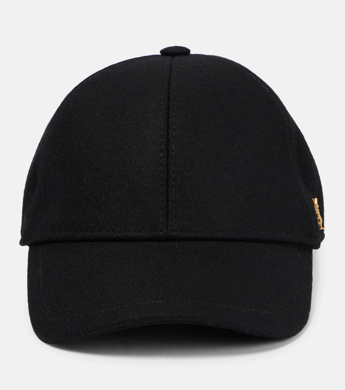 Saint Laurent - Wool-blend felt baseball cap Saint Laurent