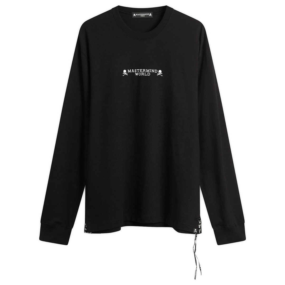 MASTERMIND WORLD Men's Multi Pocket Long Sleeve T-Shirt in Olive