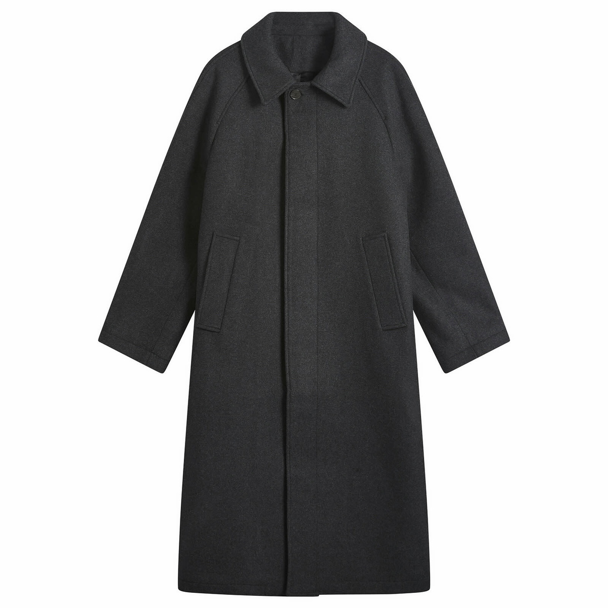 mfpen Black Carless Coat mfpen
