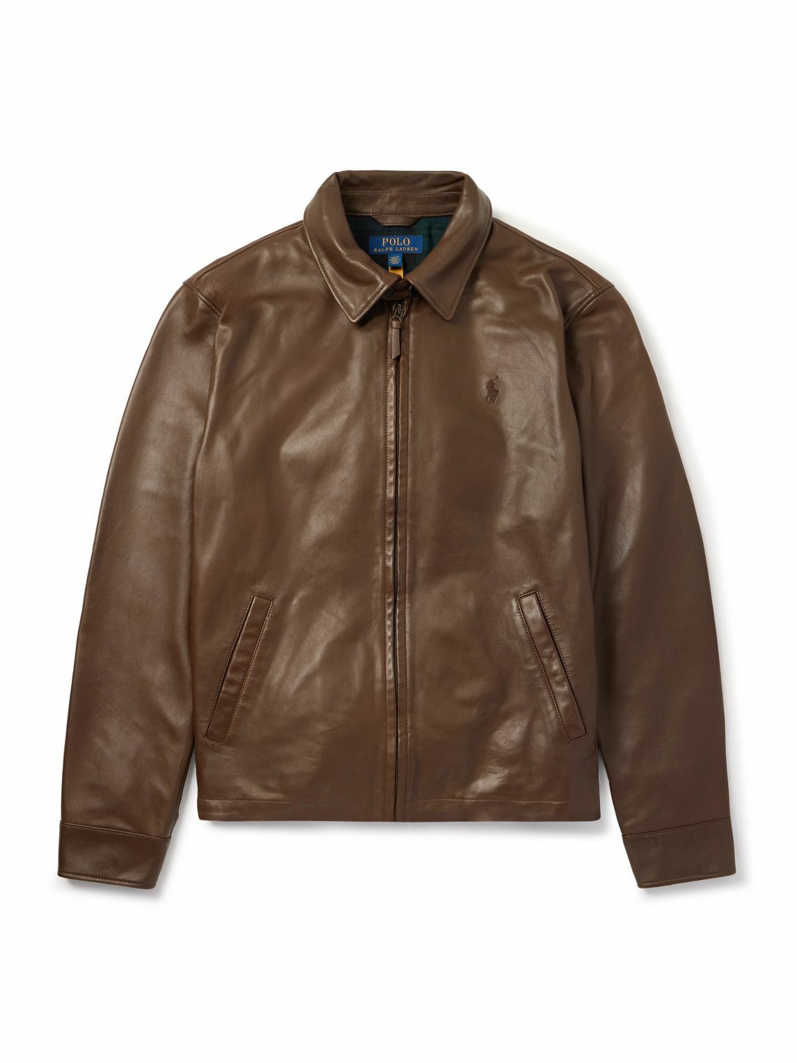 Polo Ralph Lauren - Polo Country Cracked-Leather Blouson Jacket
