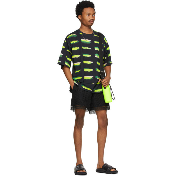 Dries Van Noten Black Len Lye Edition Graphic T-Shirt Dries Van Noten