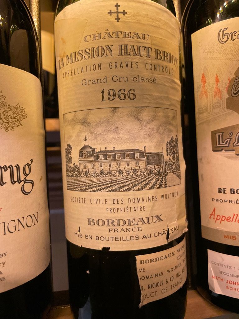 1970 Château La Mission Haut-Brion - CellarTracker
