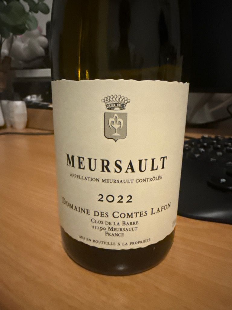 2022 Domaine des Comtes Lafon Meursault - CellarTracker
