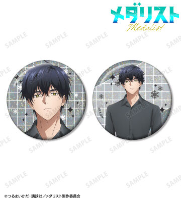TVアニメ「メダリスト」 - 明浦路 司 ホログラム缶バッジ2個セット