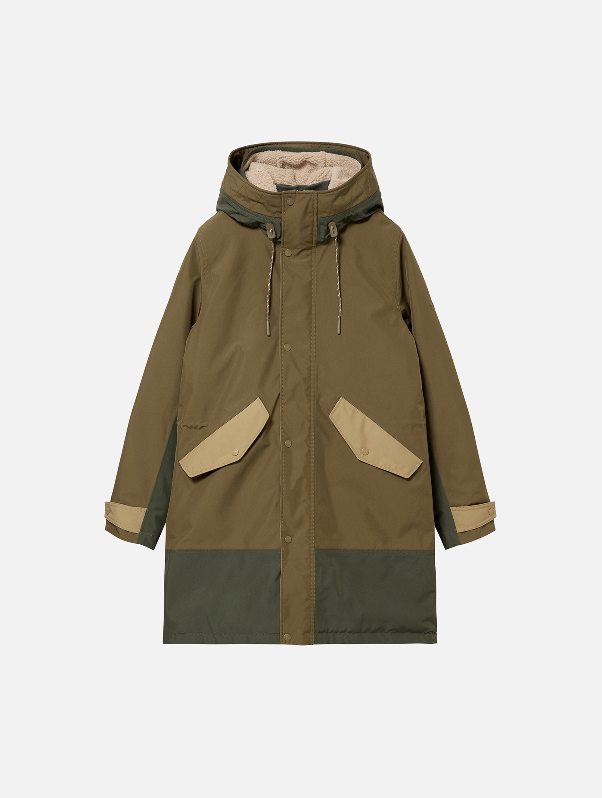 メンズ ゴアテックス カラーブロックフィッシュテールジャケット