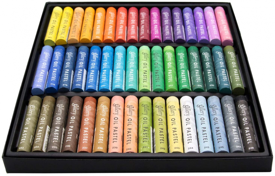 Mungyo Gallery Soft Oil Pastels Set of 48 - Assorted Colors | ArtBeek