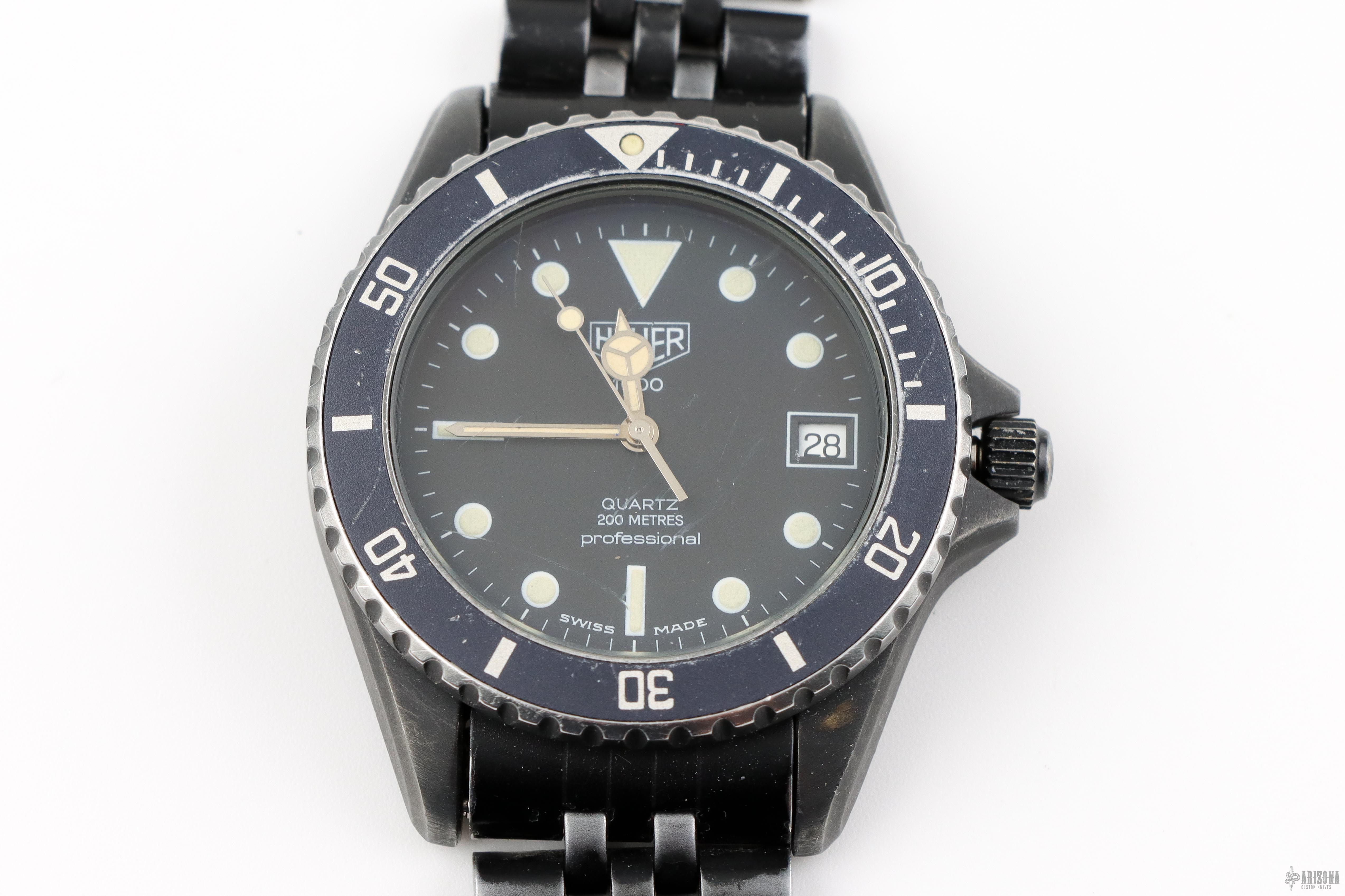 Vintage Heuer 1000 Professional 200 Meters 980.026L - Arizona