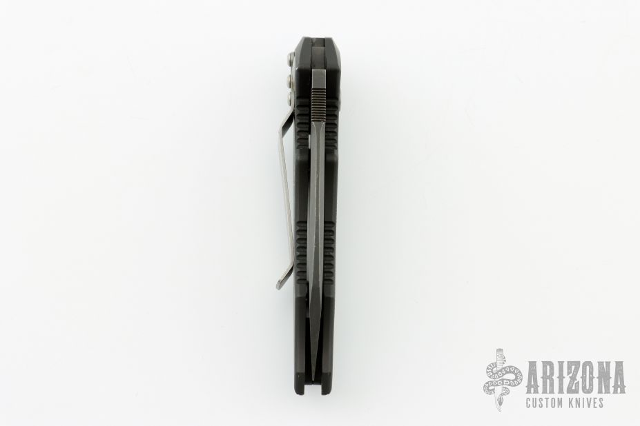 Kestrel Auto - Black Plain - Arizona Custom Knives