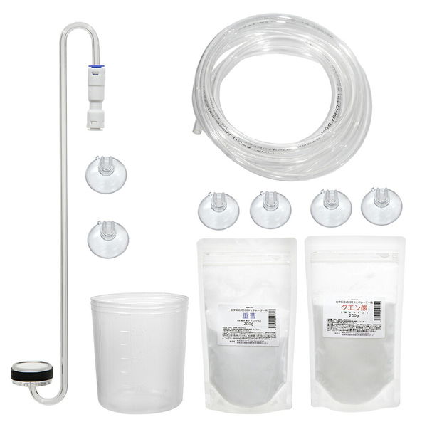 リーフ アクロ 化学反応式CO2ジェネレーターセット クエン酸重曹付属