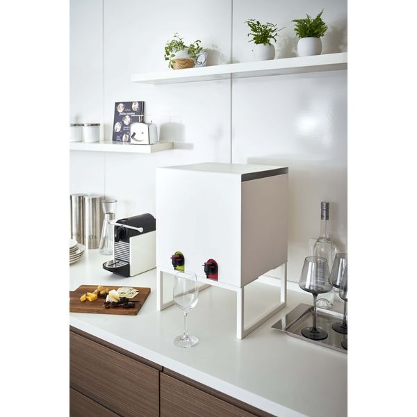 山崎実業 バッグインボックススタンド タワー ホワイト 774290 1個