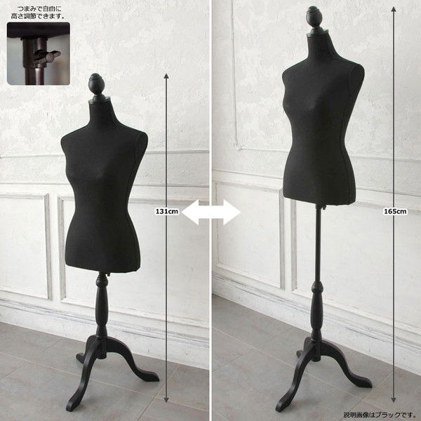 宮武製作所 トルソー ベージュ アンティーク風 TS-2000 BE 1台（直送品