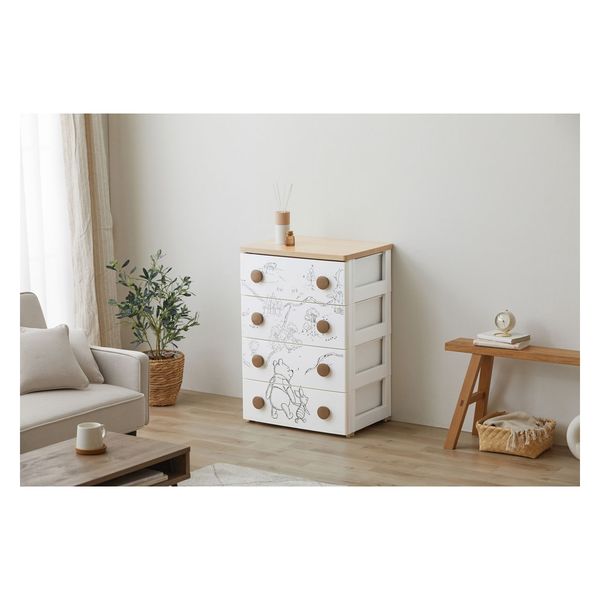 アイリスオーヤマ株式会社 キャラクターチェスト プー キッズ収納 NHG