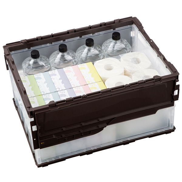 折りたたみコンテナ】 アスクル 「現場のチカラ」 ペタンコC-50B