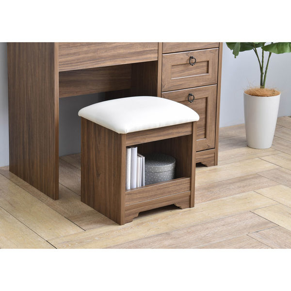 訳あり品 写真をご確認グレーのマーブル調ドレッサー80cm 108-06 訳