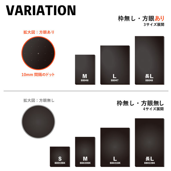 アスカ 枠無しブラックボード 方眼 M BB046 1枚（直送品） - アスクル