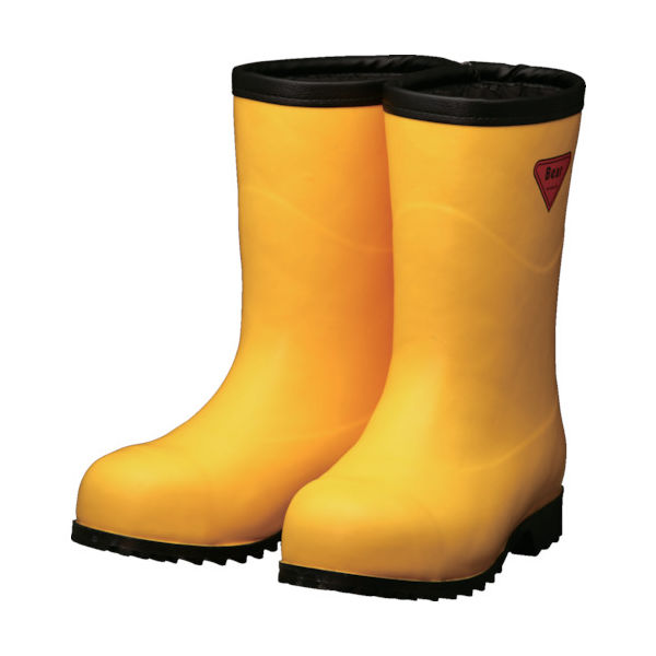 シバタ工業 SHIBATA 防寒安全長靴 セーフティベアー#1011白熊(イエロー