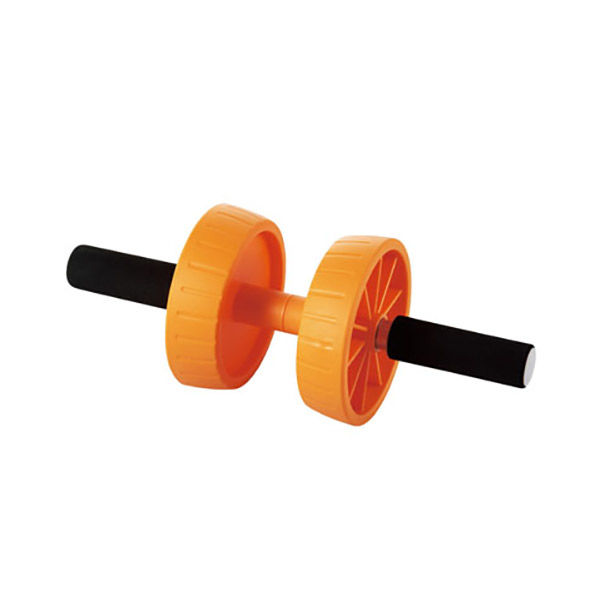 腹筋ローラー アブローラー 耐荷重120kg 静音 オレンジ HCF-AR2HDR