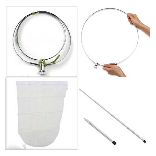 志賀昆虫普及社 志賀昆虫 捕虫網セット 150cm スタンダードタイプ ネジ