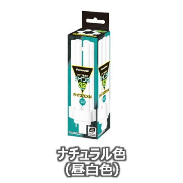 パナソニック ツイン3蛍光灯 32W形 昼白色 FHT32EXN - アスクル