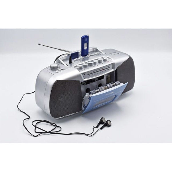 クマザキエイム ポータブル・ラジカセ【NEWデジカ】 RCM-1221 1台
