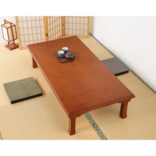 不二貿易 折脚和風座卓 TLMー15075 幅1500×奥行750×高さ340mm