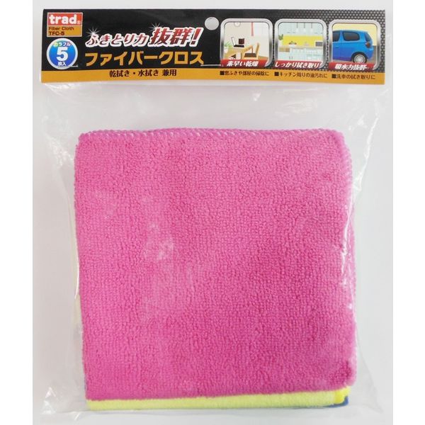 三共コーポレーション TRAD マイクロファイバークロス TFC-5 5PC