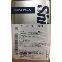 信越化学工業 信越 シリコーンオイル1000CS 1kg KF96-1000CS-1 1缶 492