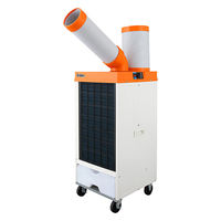 NAKATOMI（ナカトミ） 排熱ダクト付 スポットクーラー 自動首振り機能