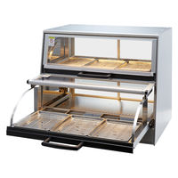 日本ヒーター機器 セルフホットフードショーケース SCS62H-2 1台（直送