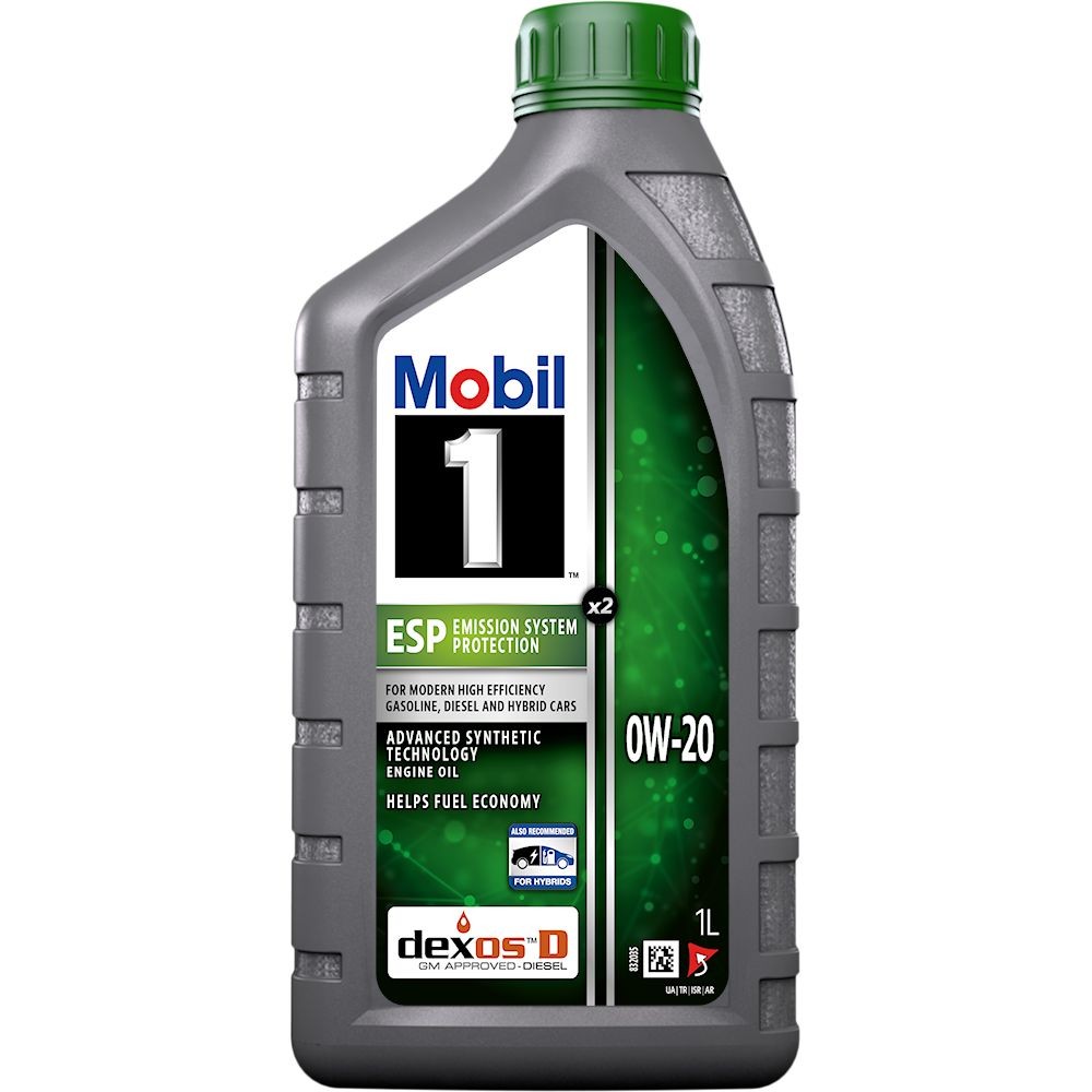 Engine oil MOBIL 1 ESP x2 0W20 5l Dexos D MB 229.71, 153685