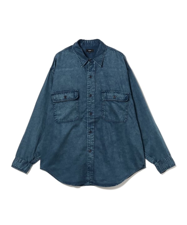 BEAMS（ビームス）フェード ワークシャツ（シャツ・ブラウス