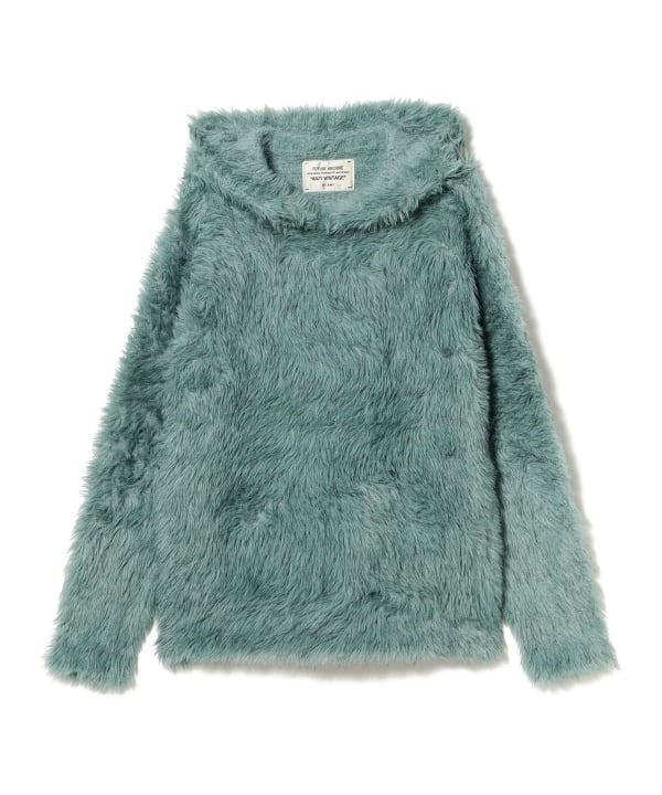 BEAMS（ビームス）FUTURE ARCHIVE / SHAGGY KNIT HOODIE（トップス