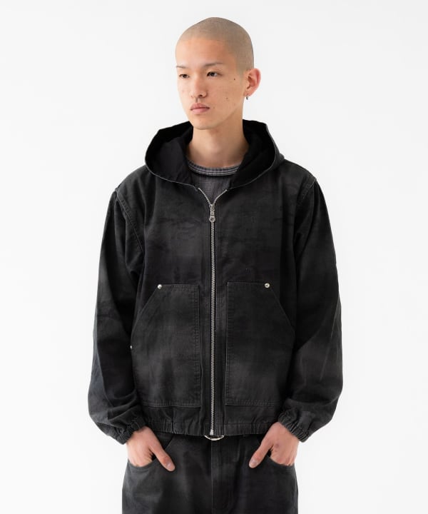 BEAMS FUTURE ARCHIVE / Fade Camo Hoodie (Tops BEAMS Hoodies) for