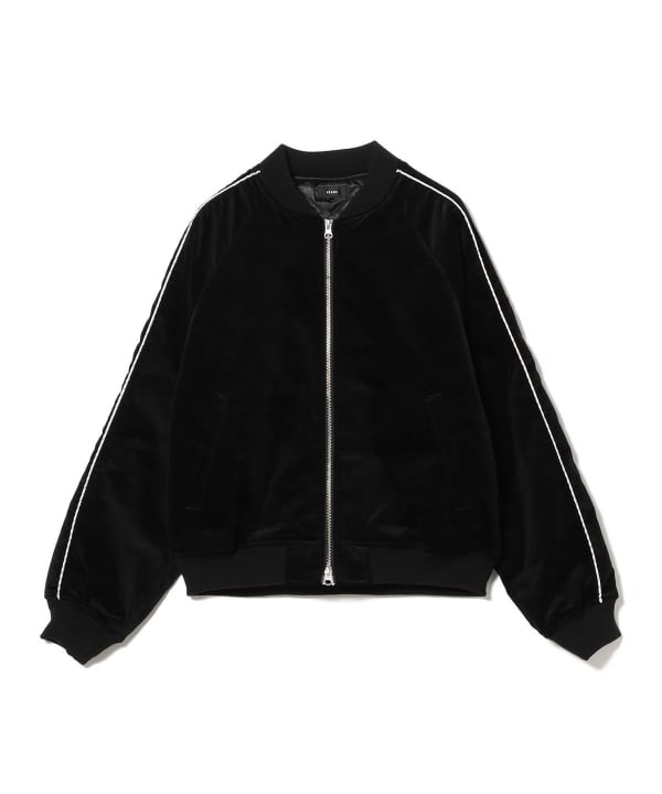 BEAMS（ビームス）リラックスフィット ベロア スカジャン（ブルゾン