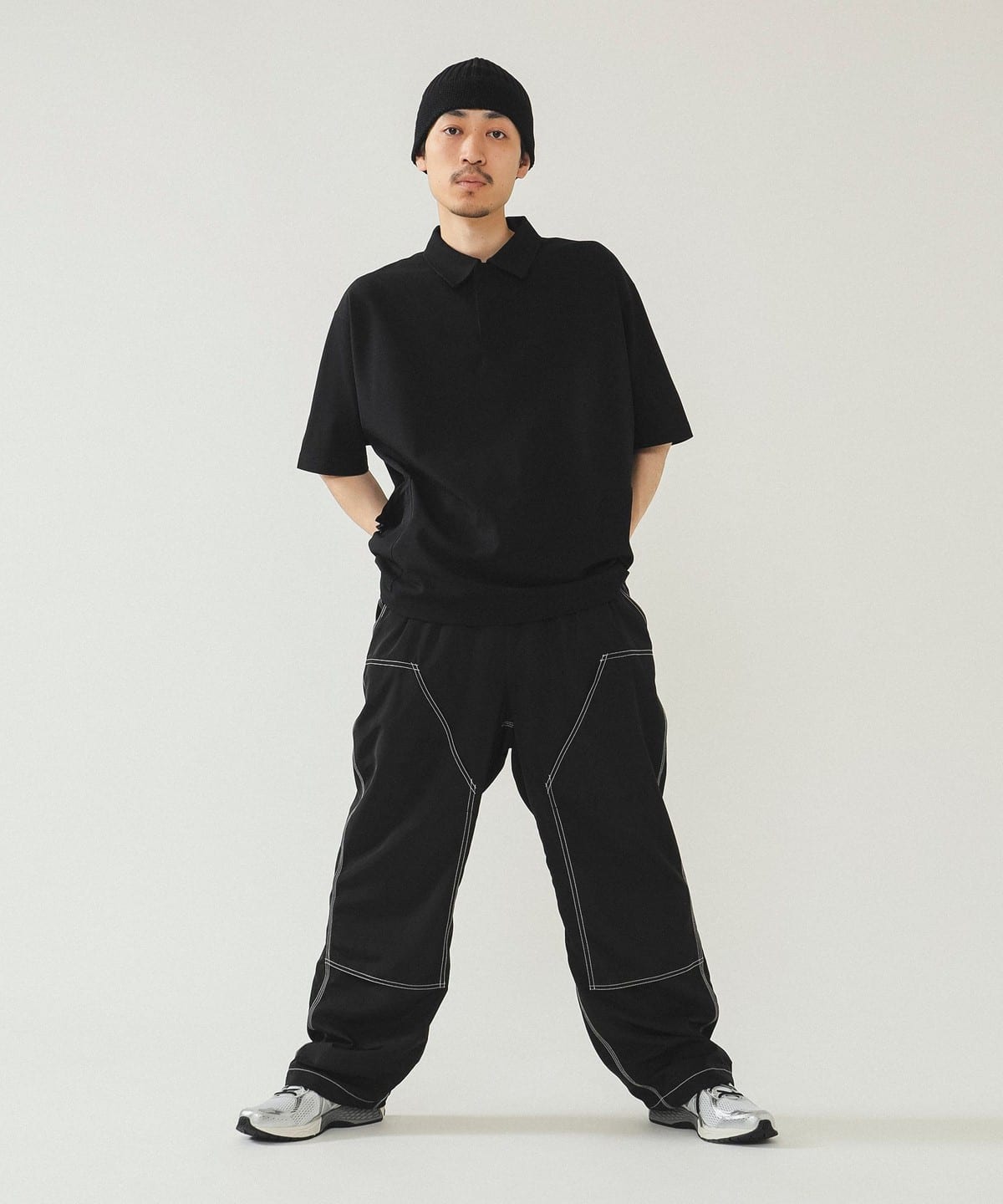 BEAMS（ビームス）ダブルニー テック イージーパンツ（パンツ