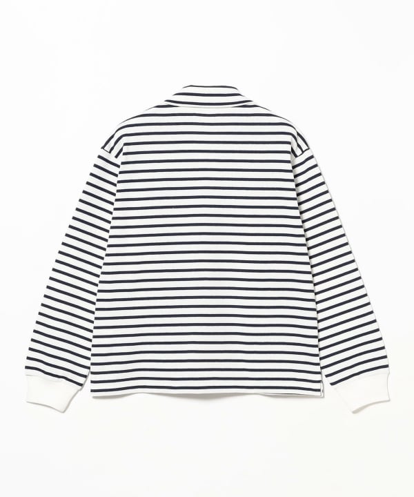 BEAMS BOY（ビームス ボーイ）Scye / コットン ストライプ ハーフ