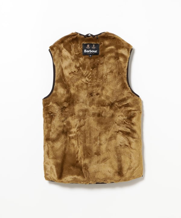 BEAMS F（ビームスF）Barbour / CL ファー ライナーベスト（トップス