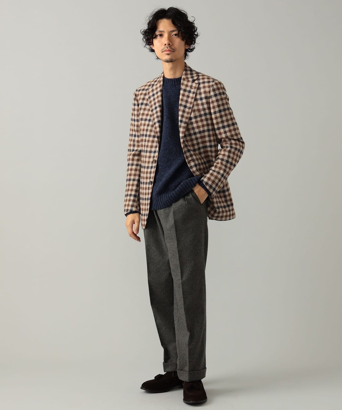 BEAMS F（ビームスF）【別注】Stile Latino / FAUSTO ミックス