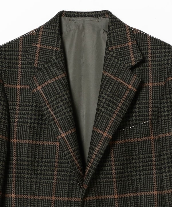 BEAMS F（ビームスF）MARLING & EVANS グレンチェック オーバーペーン