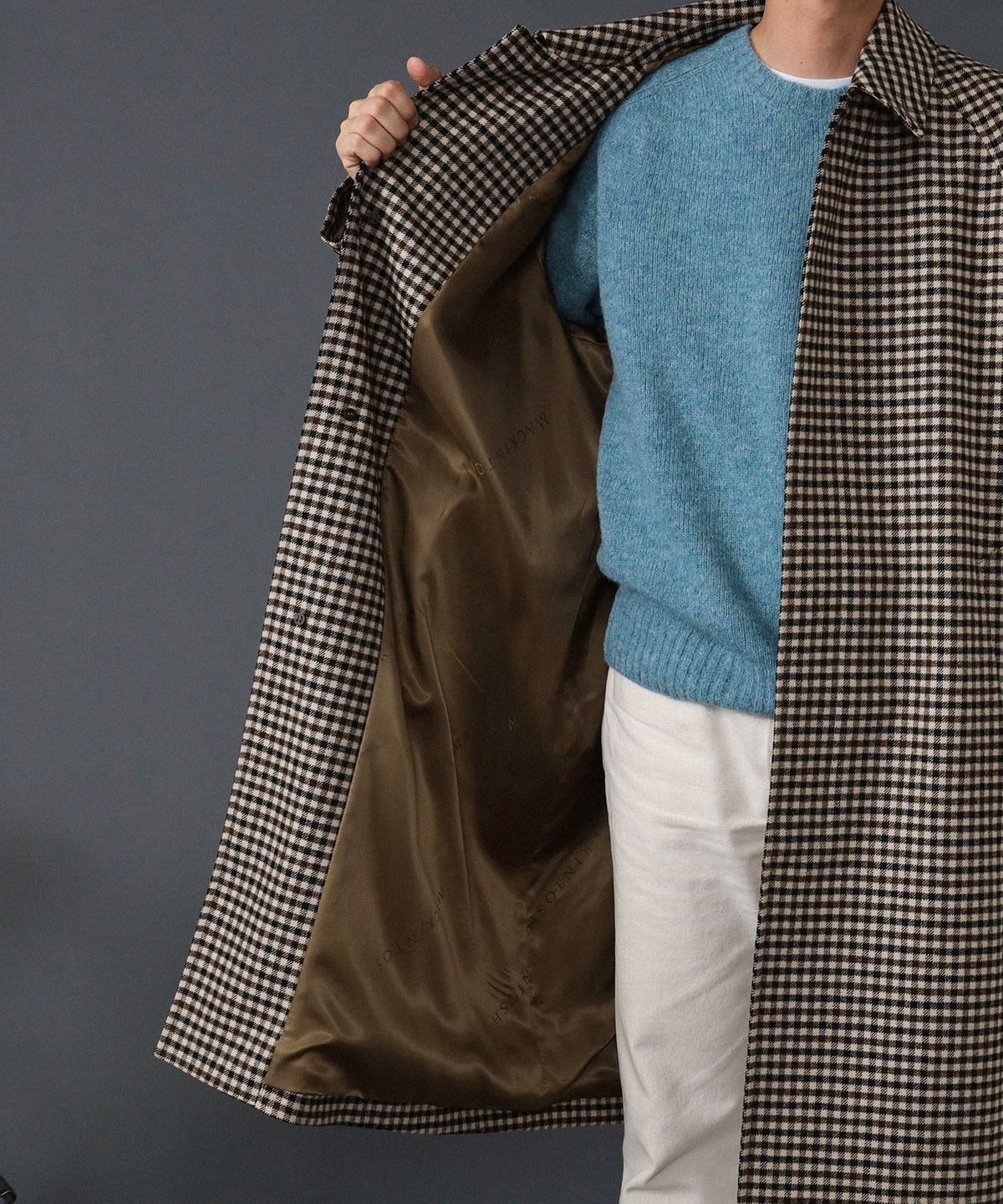 MACKINTOSH BALFEILD BEAMS F 別注 ダークグリーン40 MACKINTOSH〉深み