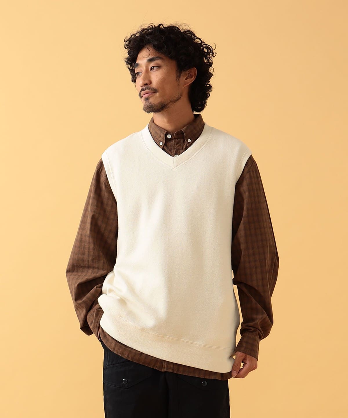 Pilgrim Surf+Supply（ピルグリム サーフ+サプライ）Roe V-neck Vest