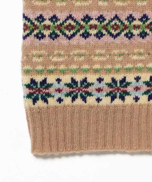 BEAMS PLUS（ビームス プラス）【別注】Jamieson's / Fairsile V-Neck