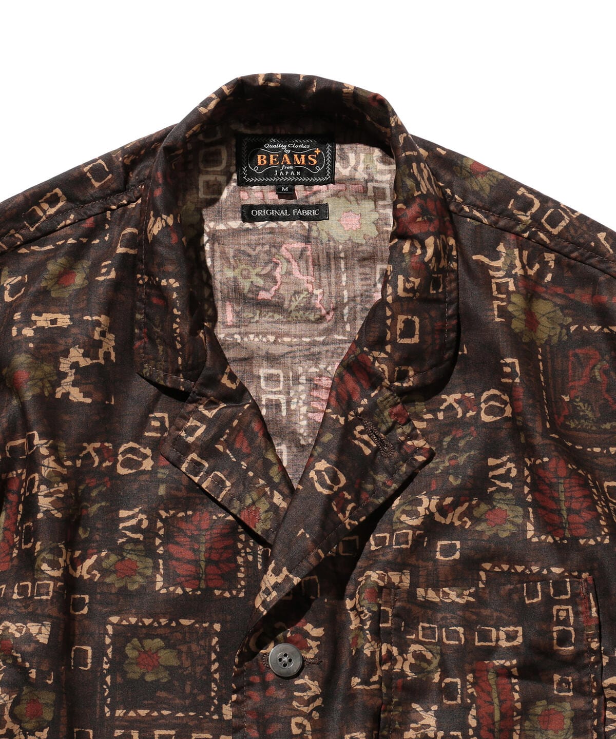 BEAMS PLUS（ビームス プラス）ポリエステル バティック プリント 4