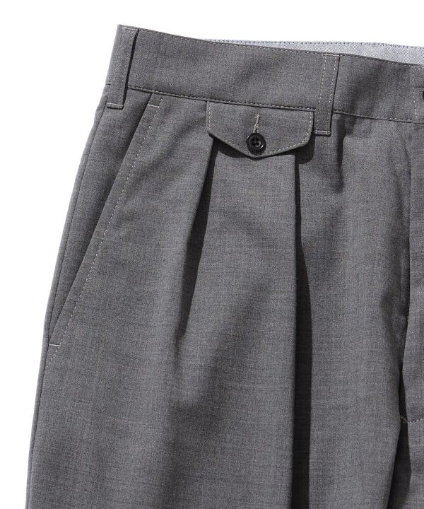 BEAMS PLUS（ビームス プラス）2 Pleats Wool Tropical（パンツ
