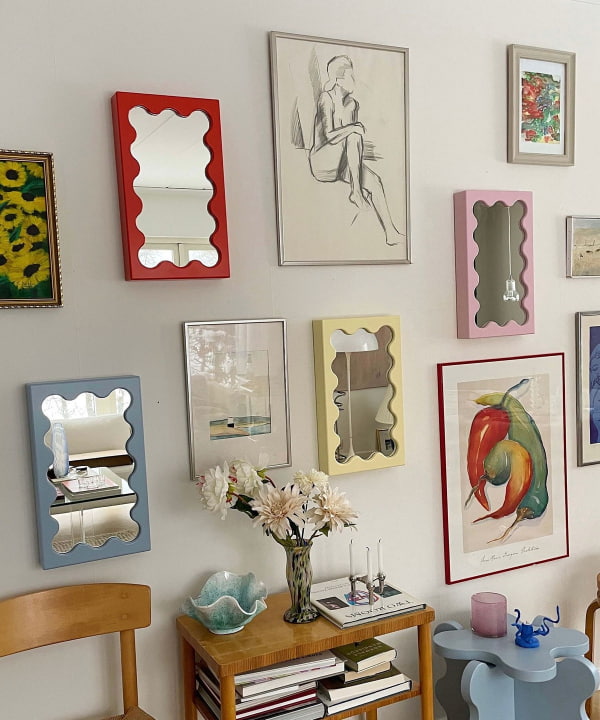 bPr BEAMS（bPrビームス）Gustaf Westman / Curvy Mirror Micro