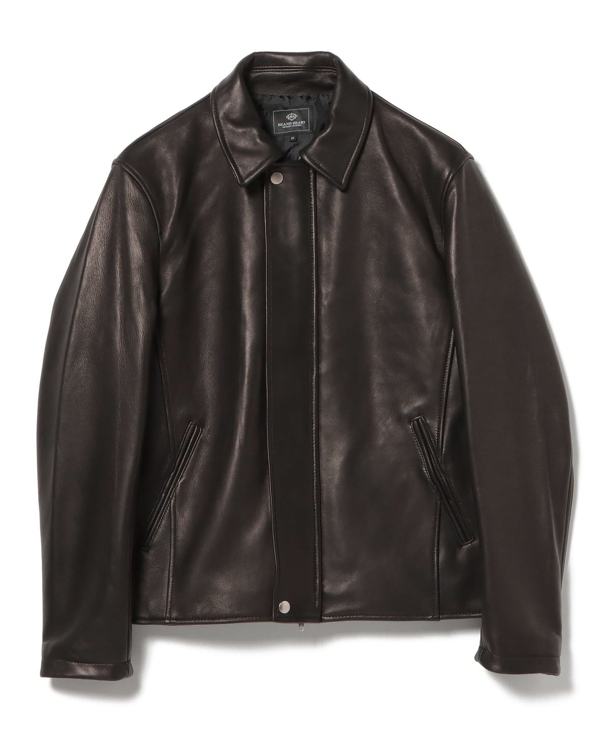 BEAMS レザージャケット M 黒 【公式通販】