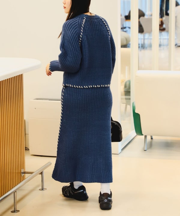 BEAMS HEART（ビームス ハート）配色 ハンドステッチ セットアップ