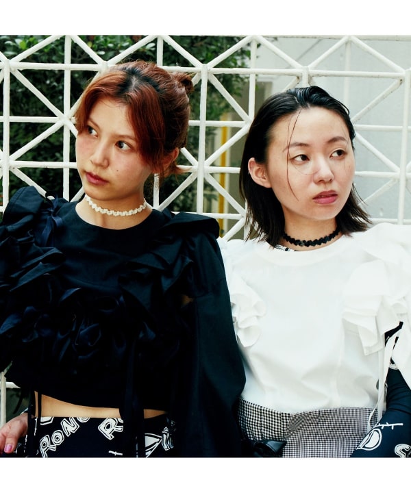 Ray BEAMS（レイ ビームス）【別注】MIYAO / フリル ブラウス（シャツ