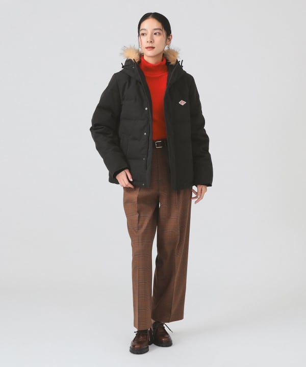 Ray BEAMS（レイ ビームス）DANTON / FAKE FUR HOODED DOWN JACKET